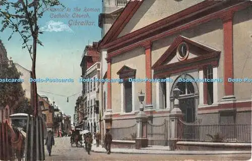 R292546 Gibraltar Katholische Kirche Eingang zur römischen Benzaquen