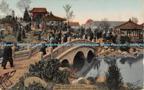 R292549 London Bridge in Japanese Garden Japan British Exhibition Valentines Ser