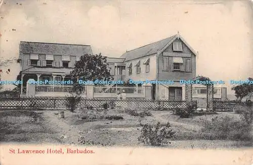 R291544 Barbados St Lawrence Hotel Postkarte