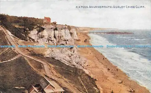 R289819 F 47009 Bournemouth Durley Chine Cliff Celesque Serie Photochrom