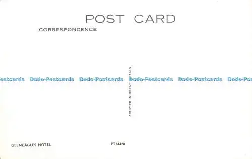 R291608 Gleneagles Hotel Postkarte