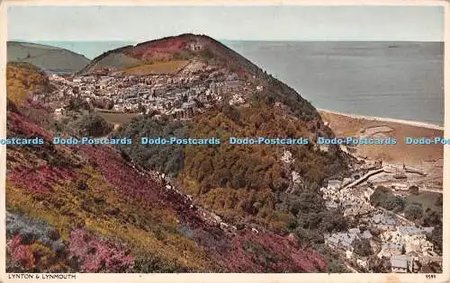 R292648 Lynton und Lynmouth Postkarte