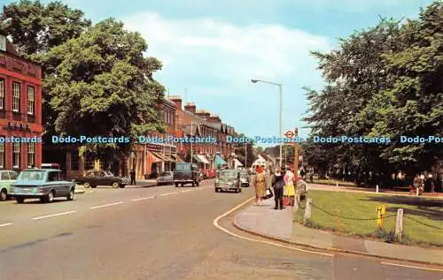 R291636 Harpenden High Street Postkarte