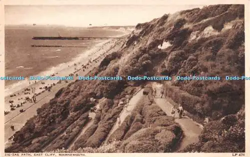 R292840 Bournemouth Zig Zag Path East Cliff Lansdowne Produktion 1951