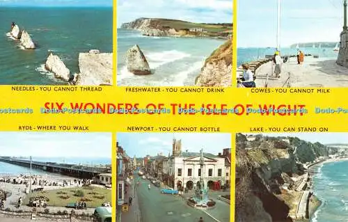 R291832 Six Wonders of the Isle of Wight Multi View