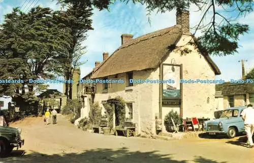 R291925 Crantock The Old Albion Postkarte