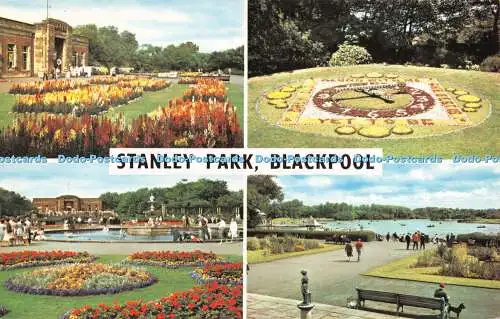 R291930 Blackpool Stanley Park Mehrfachansicht Postkarte