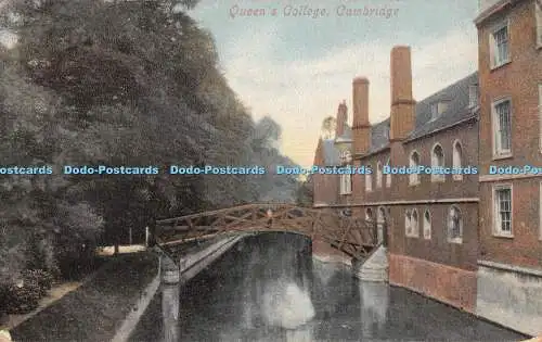 R292952 Cambridge Queen College Valentines Serie 1904