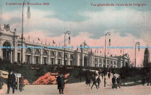 R292957 Vue generale du Palais de la Belgique Exposition de Bruxelles 1910