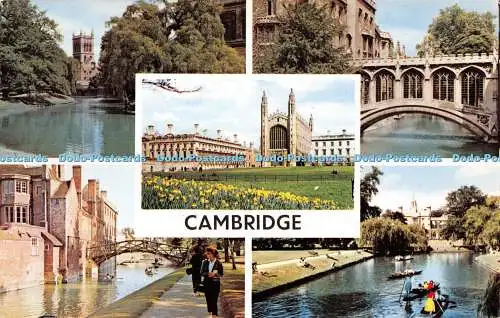 R291942 Cambridge St John College Die Seufzerbrücke den Rücken und Queen Colleg