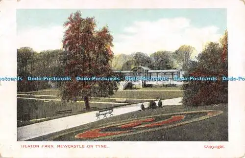 R292959 Heaton Park Newcastle on Tyne Postkarte