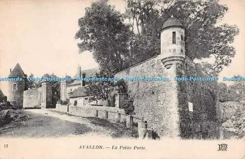 R292974 Avallon La Petite Porte ND Phot Neurdein et Cie