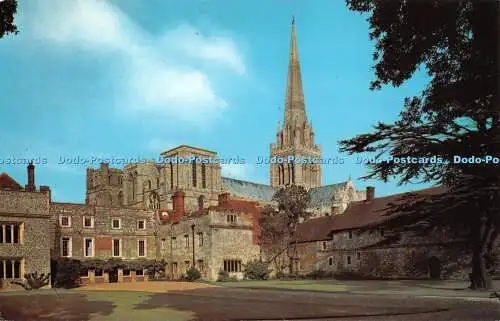 R291965 Chichester The Cathedral and Bishop Palace