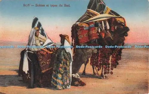 R292994 Scenes et types du Sud A D I A Postkarte