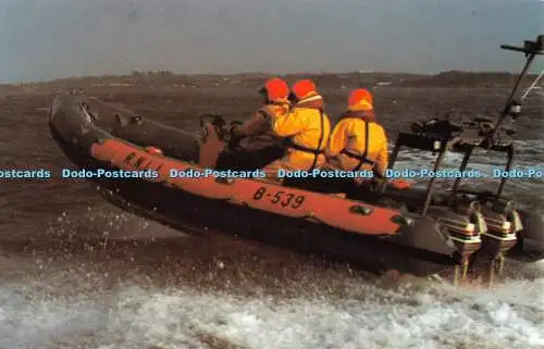 R291983 R N L I Ein Rettungsboot der Atlantic 21 Klasse hat eine Aufrichtfähigkeit Royal Na