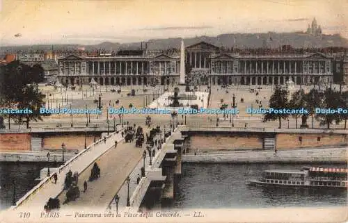 R292998 Paris Panorama vers la Place de la Concorde LL 710