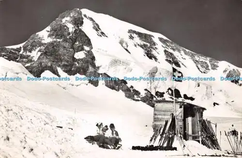 R293000 Jungfraujoch 3454 m mit Mönch Postkarte