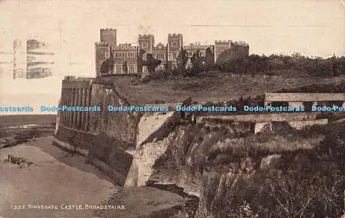 R293002 Kingsgate Castle Broadstairs 1325 Salmon Sevenoaks Sepio Style Postkarte