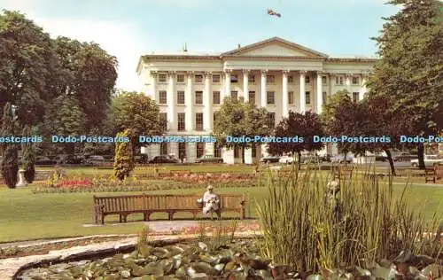 R291988 Cheltenham Queen Hotel und Imperial Gardens Postkarte