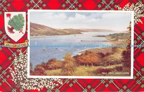 R293005 Holy Loch Argyllshire Mac Gregor Valentine and Sons LTD Art Colour Postc