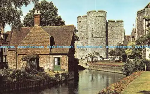 R291991 Canterbury Westgate Gardens Postkarte