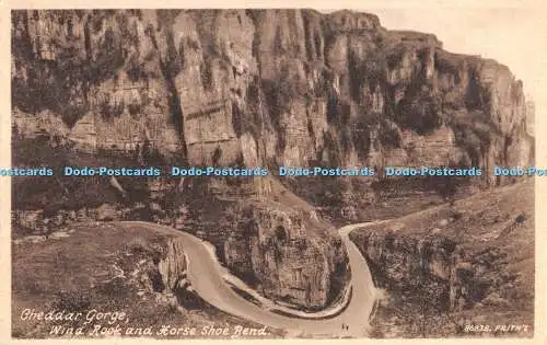 R293010 Cheddar Gorge Wind Rock and Horse Shoe Bend 86938 F Friths and Co LTD Po