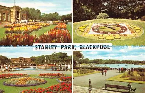 R292012 Blackpool Stanley Park Mehrfachansicht Postkarte