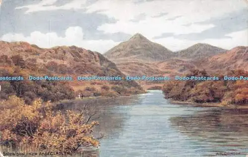 R294585 Snowdon From Afon Glaslyn No 2251 Salmon A R Quinton