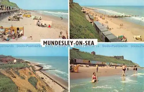 R292073 Mundesley on Sea Multi View Postkarte