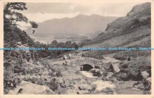 R294589 Blick von der Ashness Bridge Maysons Keswick 1946