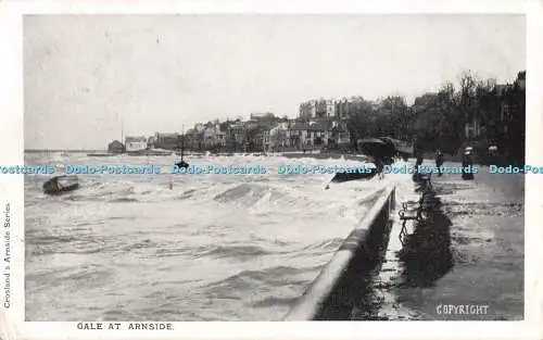 R295935 Crosslands Arnside Series Gale at Arnside 1904