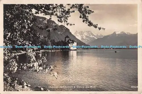 R294600 Chateau De Chillon And Dents Du Midi No 8328 Perrochet Matile 1930