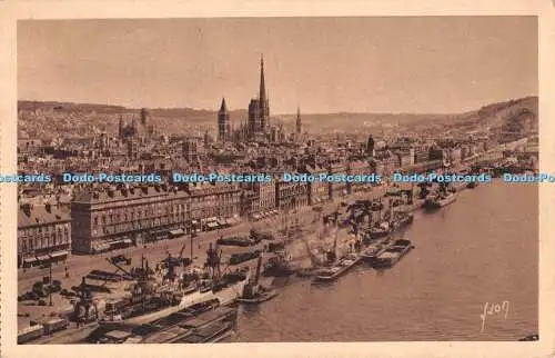 R294625 Rouen Seine Inferieure Les Quais Yvon