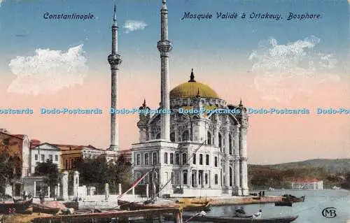 R294633 Constantinople Moschee Valide A Ortakeuy Bosphore M B No 22