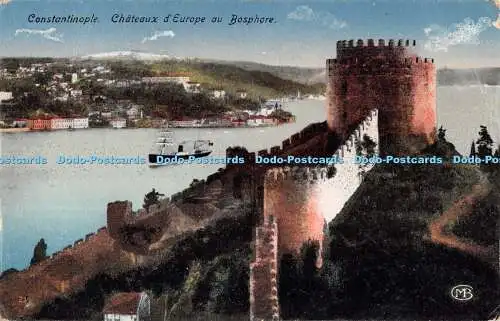 R294634 Constantinople Chateaux d Europe Au Bosphore M B No 21