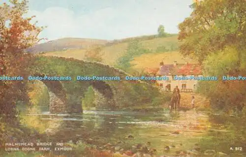 R293149 Malmsmead Bridge and Lorna Doone Farm Exmoor A 912 Blackmores Of Tiverto