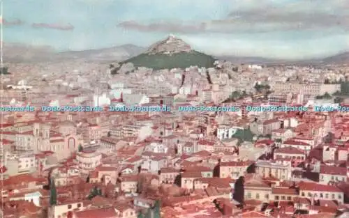 R293154 Athen Blick auf die Stadt A 66 Papachrysanthou Natur Athen Farbkarte