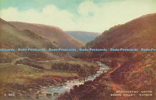 R293160 Badgworthy Water Doone Valley Exmoor A 803 Blackmores Of Tiverton B und