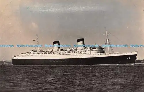 R295996 BCM Bilder Nr 1350 R M S Queen Elizabeth Cunard White Star Line