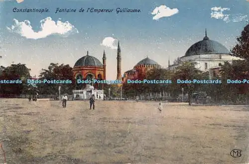 R294658 Constantinople Fontaine De l Empereur Guillaume M B No 12