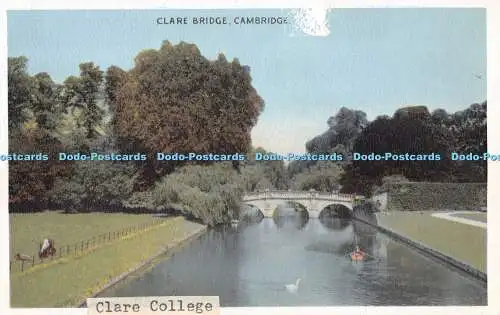 R294660 Clare Bridge Cambridge Clare College Dennis