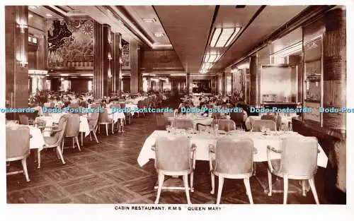 R296014 Cabin Restaurant R M S Queen Mary RP