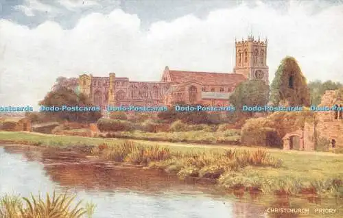 R293191 Christchurch Priory J Salmon LTD Sevenoaks 930 Postkarte