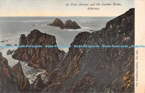 R293193 Le Puits Jervais and the Garden Rocks Alderney The Woodbury Series No 16