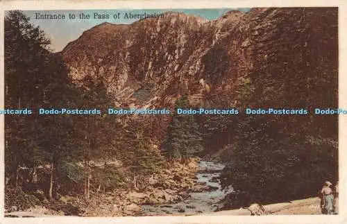 R296027 Eingang zum Pass von Aberglaslyn 1930