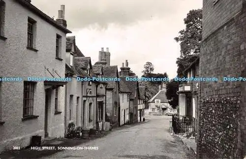 R293204 High Street Sonning On Thames 2083 Lilywhite Foto RP Postkarte