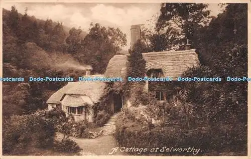 R293233 A Cottage at Selworthy F Frith and Co Ltd Reigate Nr. 75027 Postkarte