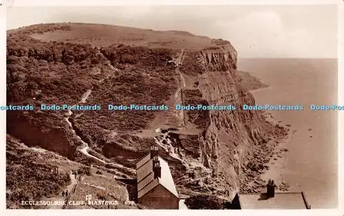 R293251 Ecclesbourne Cliff Hastings 699 S und E Hastings RP Postkarte