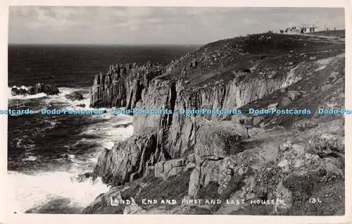 R293253 Lands End First And Last House 131 RP Postkarte 1938