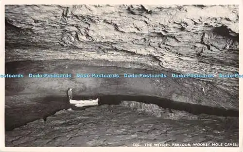 R296120 5332 The Witchs Parlour Wookey Hole Caves RP Nigh 1953